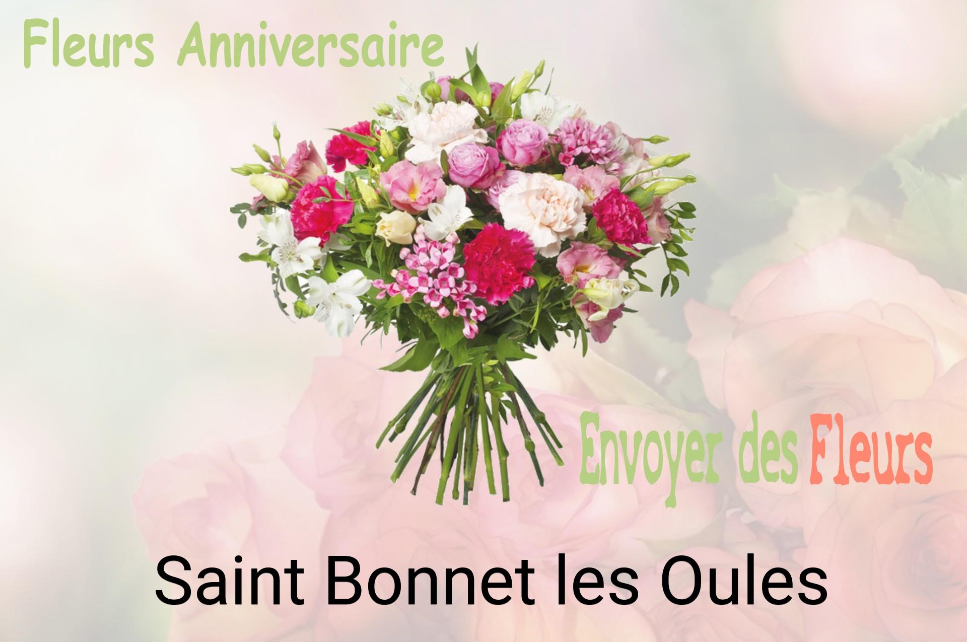 Bouquet de fleurs d’anniversaire livré à Saint-Bonnet-les-Oules