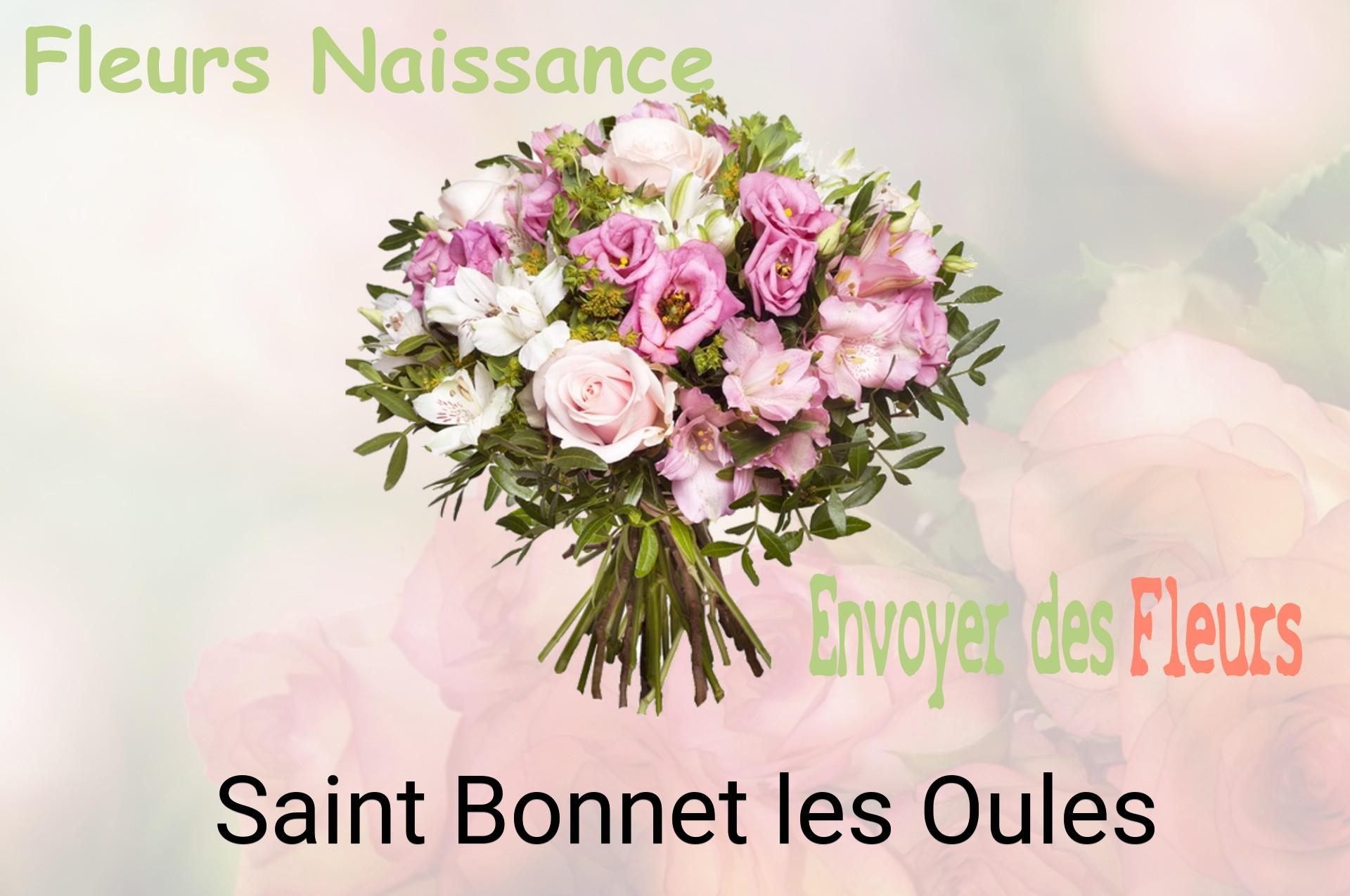 Bouquet de fleurs de naissance livré à Saint-Bonnet-les-Oules